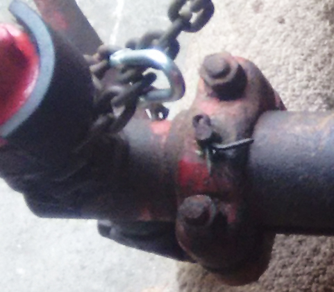 Tractor Steering Overhaul - Axle extension fittings